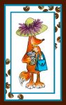 Java Fox Card